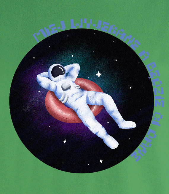 Koszulka z nadrukiem - Miej wyjebane a będzie ci dane :) 