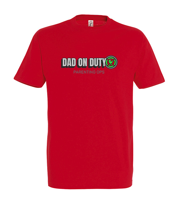 Koszulka męska - DAD ON DUTY