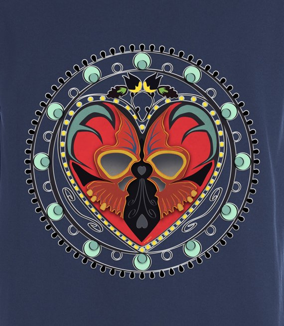 Koszulki z nadrukiem - Łowiczowe Love - 3xl-5xl