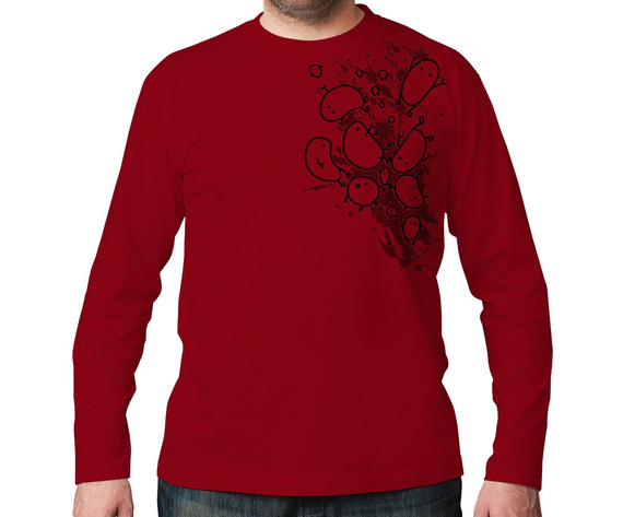 T-shirt z nadrukiem - Stworki 4 (czarny)