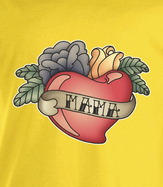 Koszulki Dziecięce - Serce Mama