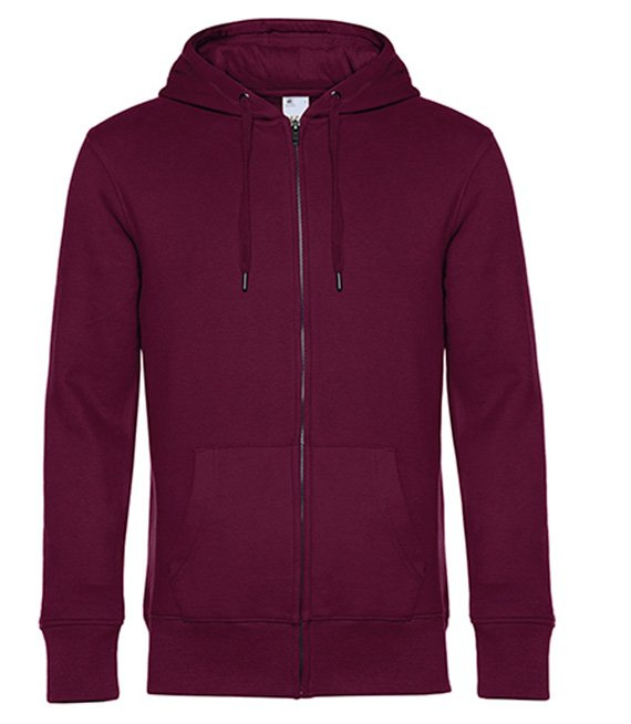 Bluza Unisex na zamek z kapturem - KING- do 4 XL