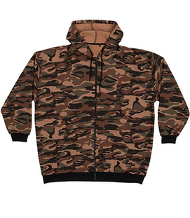 Bluzy Unisex super duże rozmiary - 4XL-15XL- Unisex Zip-Jacket