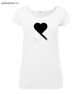 Damska bluzka - „Paint it Black"