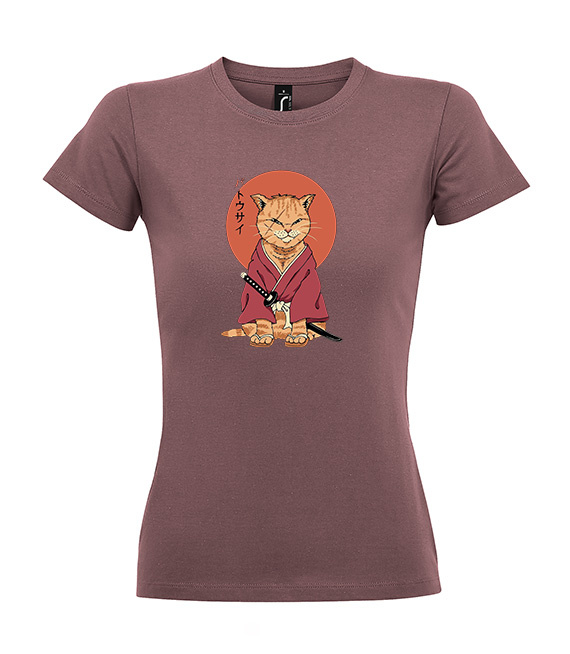 Koszulki z nadrukiem-Neko Battousai