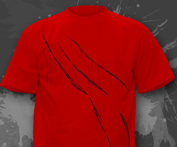 Koszulka z nadrukiem - Rana Powierzchowna