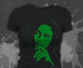 Koszulka z nadrukiem - Reggae