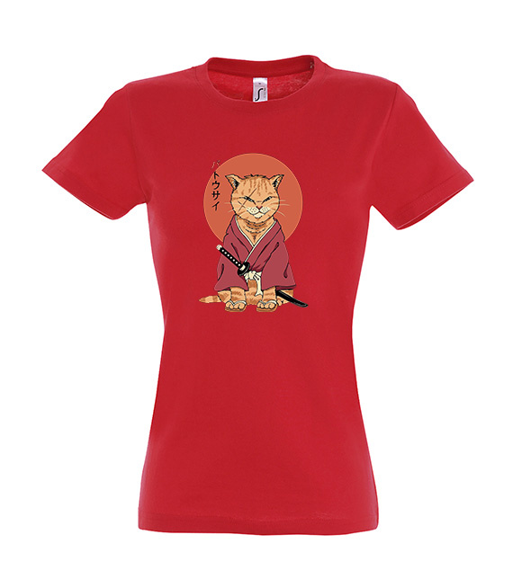 Koszulki z nadrukiem-Neko Battousai