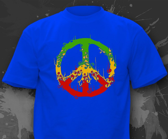 Koszulka z nadrukiem - Pacyfka ( do 5 XL)