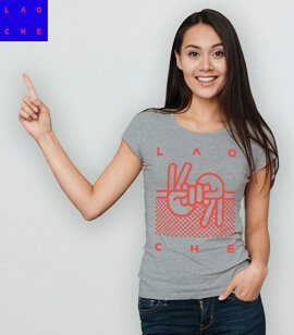 Koszulka damska - LAO CHE  "Wiedza o społeczeństwie"