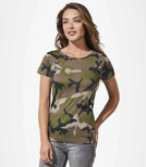 Koszulka damska - Camo