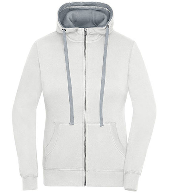 Damska bluza z kapturem na zamek - Lifestyle Zip-Hoody