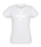 Koszulka Damska - ZNAK - biały