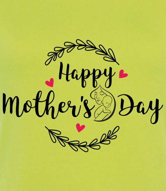 Koszulka damska z nadrukiem - Happy Mother's Day