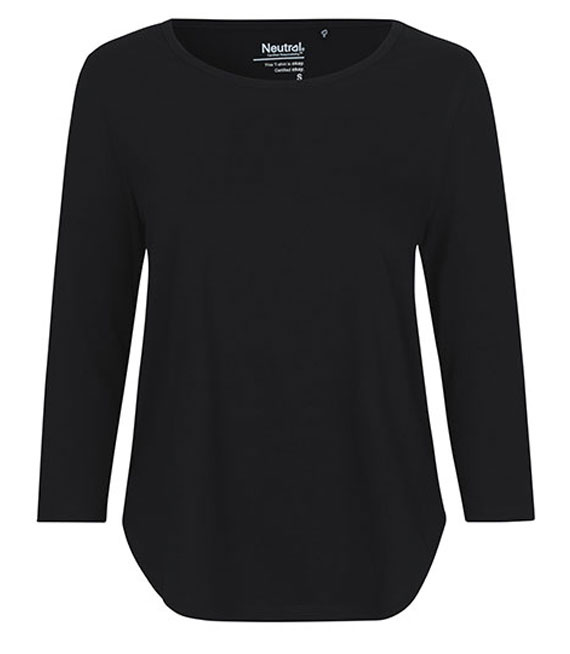 Damska koszulka z rękawem 3/4 - Organic