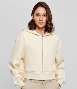 Damska krótka, oversize'owa kurtka zapinana na zamek- do 5XL