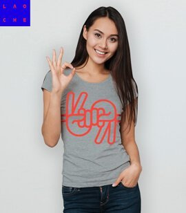 Koszulka damska - LAO CHE  "Wiedza o społeczeństwie"