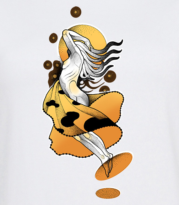 Koszulka Damska - DANCING BEAUTY