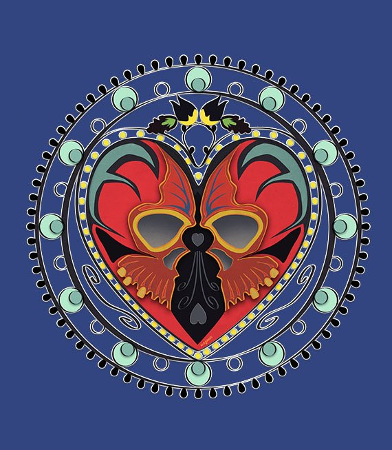 Koszulki z nadrukiem - Łowiczowe Love