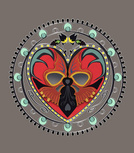 Koszulki z nadrukiem - Łowiczowe Love