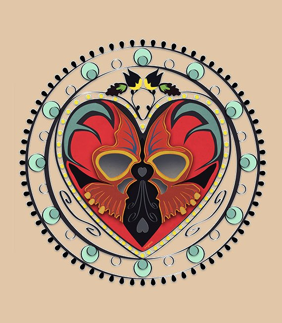 Koszulki z nadrukiem - Łowiczowe Love