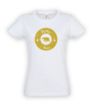 Koszulka damska z nadrukiem - Mama Bear Koło