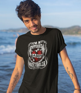 T-shirt - I'M TATTOOED DADDY