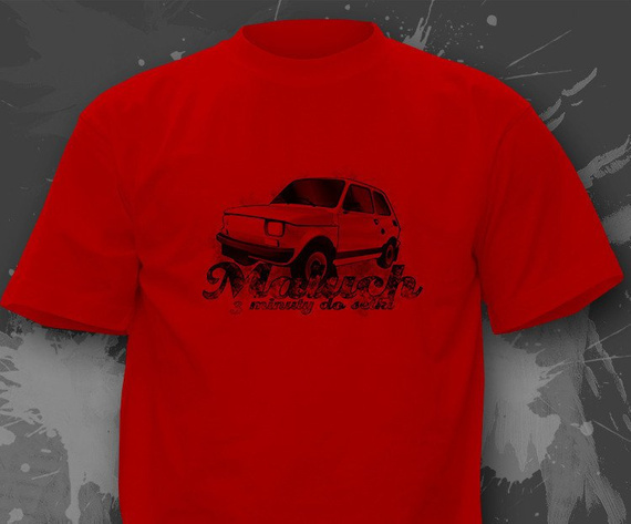 Koszulki z nadrukiem - Maluch - 3 minuty do setki