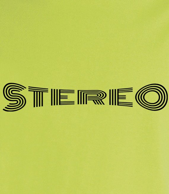 Koszulka damska z nadrukiem - Stereo 