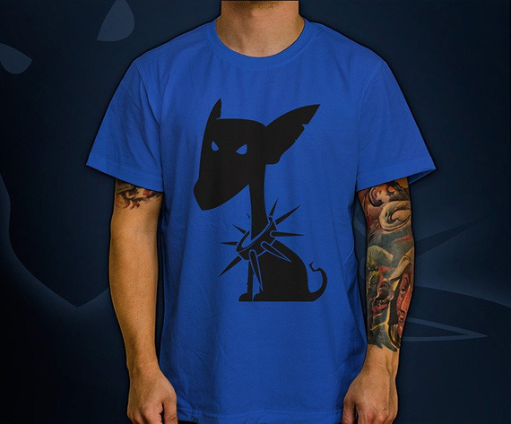 T-shirt z nadrukiem- Piesek