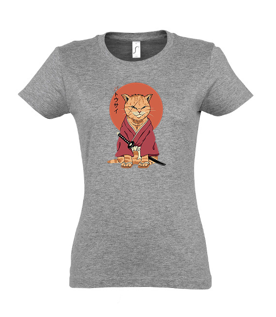 Koszulki z nadrukiem-Neko Battousai