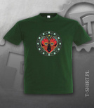 Koszulki z nadrukiem - Łowiczowe Love - 3xl-5xl