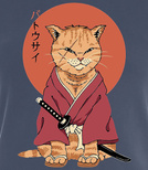 Koszulki z nadrukiem-Neko Battousai