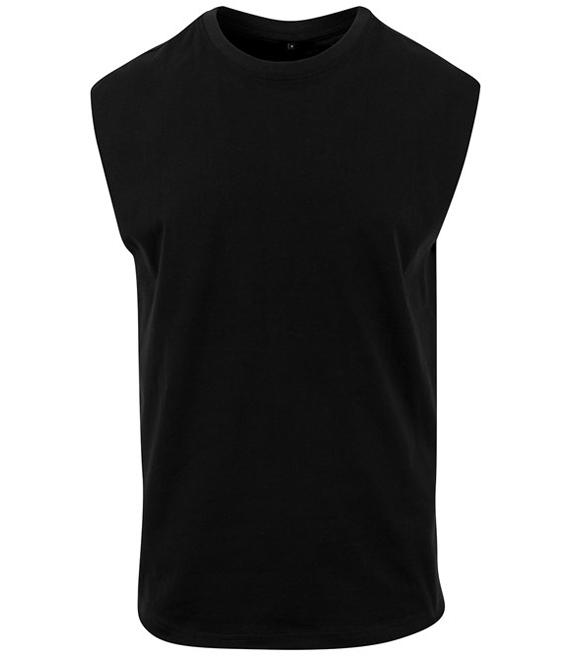 Męska koszulka bez rękawów - do 5XL -Oversize 