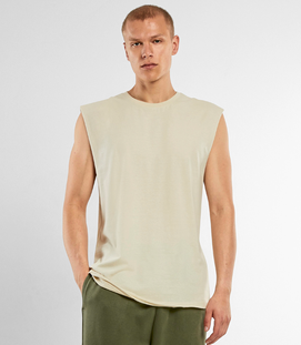 Męska koszulka bez rękawów - do 5XL -Oversize