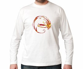 T-shirt z nadrukiem - Feniks mołotowa