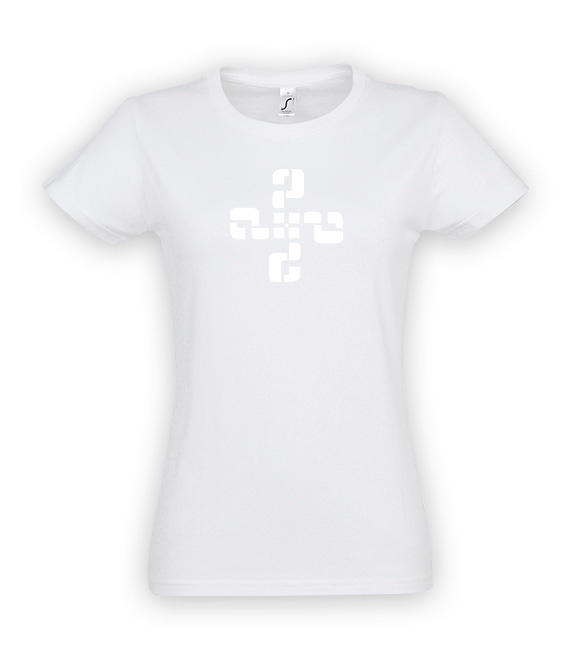 Koszulka Damska - ZNAK - biały