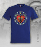 Koszulki z nadrukiem - Łowiczowe Love