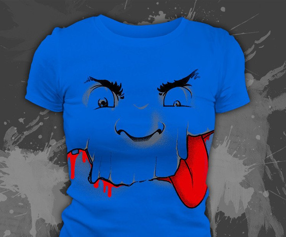 T-shirt z nadrukiem - Buzia