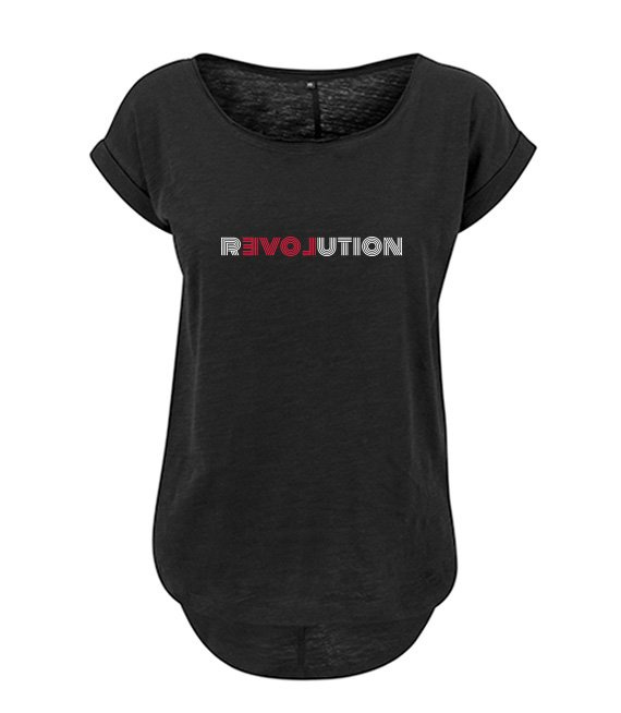 Bluzka Long Slub Tee - The Revolution  