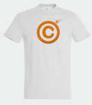 T-shirt z nadrukiem - Copyright Registered Trade Mark