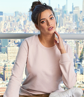 Damska bluza bez kaptura Inspire - Organic