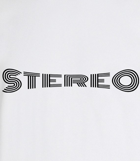 Koszulka damska z nadrukiem - Stereo 