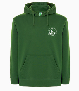 Bluza kangurka - technik żywienia i usług gastronomicznych "TŻUG" - kolor CIEMNO ZIELONY