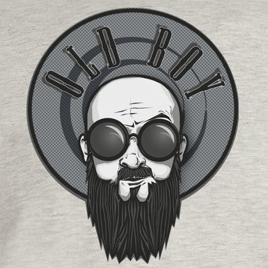 T-shirt z nadrukiem - OLD BOY