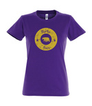 Koszulka damska z nadrukiem - Mama Bear Koło