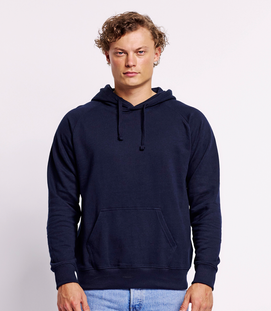 Męska reglanowa kangurka Hoodie - Organic