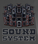 T-shirt z nadrukiem - Sound System 3xl-5xl 