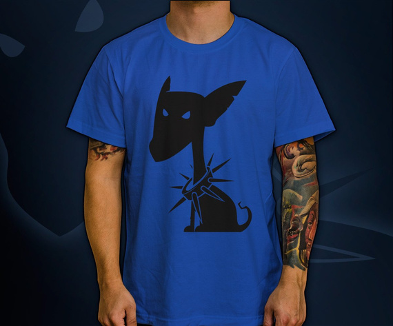 T-shirt z nadrukiem- Piesek