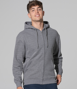 Bluza Unisex z kapturem na zamek  Fuji - Organic